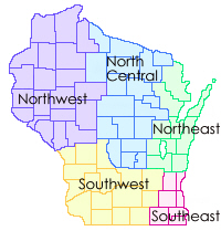 Southwest Region Map